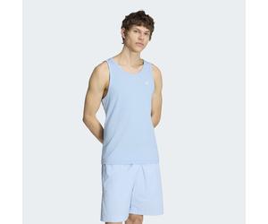 Tanktop ADIDAS ORIGINALS "ESS TANK", Herren, Gr. XXL, blau (clear sky), Obermaterial: 60% Baumwolle, 40% Polyester, Rundhals, Tops Tanktop, mit Rundhalsausschnitt, ohne Verschluss, aus Baumwolle (4984