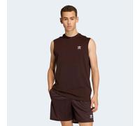 Tanktop ADIDAS ORIGINALS "TREFOIL ESSENTIALS, ÄRMELLOS", Herren, Gr. L, aurora coffee, Obermaterial: 100% Baumwolle, normal, Rundhals, Tops Tanktop (20122506-L) aurora coffee