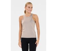 Tanktop ATHLECIA "Almi V2", Damen, Gr. 38, beige, 88% Polyester, 12% Elasthan, unifarben, normal, Rundhals, Tops Tanktop, mit Quick Dry-Funktion (82605037-38) beige
