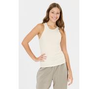 Tanktop ATHLECIA "Almi V2", Damen, Gr. 40, weiß, 88% Polyester, 12% Elasthan, unifarben, normal, Rundhals, Tops Tanktop, mit Quick Dry-Funktion (64078211-40) weiß