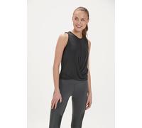 Tanktop ATHLECIA "Diamy", Damen, Gr. 40, schwarz, 69% Modal, 31% Polyester, unifarben, normal, Rundhals, Tops Tanktop, aus atmungsaktivem Materialmix (79155701-40) schwarz