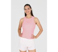Tanktop ATHLECIA "Tinashe", Damen, Gr. 42, pink, 92% Viskose, 8% Elasthan, unifarben, normal, Rundhals, Tops Tanktop, im schnelltrocknenden, gerippten Design (66114404-42) pink