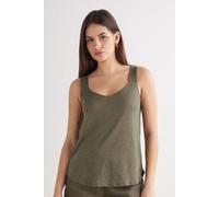 Tanktop Aus Leinen The Pure Linen Grün L