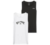 Tanktop BILLABONG "ARCH WAVE", Damen, Gr. L, schwarz-weiß (weiß, schwarz), Obermaterial: 100% Baumwolle, Tops Tanktop (97271329-L) weiß, schwarz