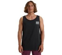 Tanktop BILLABONG "Crayon Wave", Herren, Gr. XS, schwarz (washed schwarz), Obermaterial: 100% Walkfrottier;, Tops Tanktop (50904623-XS)