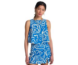 Tanktop BILLABONG "So Breezy", Damen, Gr. M, blau, Obermaterial: 85% Walkfrottier, 15% Leinen;, Tops Tanktop (58485723-M) blau
