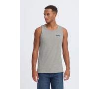 Tanktop BLEND "BHFlok", Herren, Gr. 3XL, stone mix, Single Jersey, 100% Baumwolle, bedruckt, normal normal, Rundhals, Tops Tanktop, Lässiges Tanktop mit Logo (82036126-XXXL) stone mix