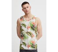 Blend BHTros Herren Tank Top mit Print Rundhals-Ausschnitt All-Over-Print hochwertige Baumwoll-Qualität, Größe:XL, Farbe:Snow White (110602)