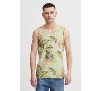 Tanktop BLEND "BHTros", Damen, Gr. M, sea foam, Web, 100% Baumwolle, gemustert, regular fit normal, Rundhals, Tops Tanktop, Lässiges Tanktop mit Rundhalssauschnitt (19586809-M) sea foam