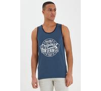 Tanktop BLEND "BHWalex", Herren, Gr. S, ensign blau, Web, 100% Baumwolle, unifarben, regular fit, Rundhals, eng angesetztes Bündchen, Tops Tanktop, Lässiges Tanktop mit Rundhalssauschnitt (33086515-S)