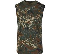 Tanktop BRANDIT "Brandit Brandit T-Shirt sleeveless", Herren, Gr. XXL, flecktarn, 100% Baumwolle, unifarben, normal, Rundhals, Tops Tanktop (14962747-XXL) flecktarn