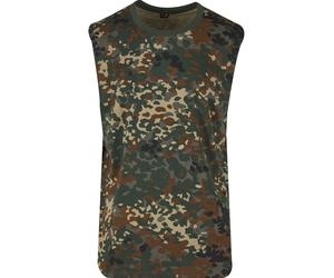 Tanktop BRANDIT "Brandit Brandit T-Shirt sleeveless", Herren, Gr. XXL, flecktarn, 100% Baumwolle, unifarben, normal, Tops Tanktop (14962747-XXL) flecktarn