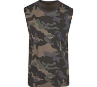 Tanktop BRANDIT "Brandit Brandit T-Shirt sleeveless", Herren, Gr. XXL, schwarzcamo, 100% Baumwolle, unifarben, normal, Rundhals, Tops Tanktop (11683359-XXL) schwarzcamo