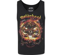 Tanktop BRANDIT "Brandit Herren Motörhead MenTank Top Overkill", Damen, Gr. XL, schwarz, 100% Baumwolle, bedruckt, normal, Tops Tanktop (27819310-XL)