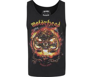 Tanktop BRANDIT "Brandit Herren Motörhead MenTank Top Overkill", Herren, Gr. XXL, schwarz, 100% Baumwolle, bedruckt, normal, Tops Tanktop (27819310-XXL) schwarz