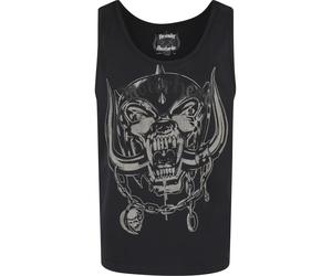 Tanktop BRANDIT "Brandit Herren Motörhead MenTank Top Warpig", Damen, Gr. 3XL, schwarz, 100% Baumwolle, bedruckt, normal, Tops Tanktop (14947564-XXXL)