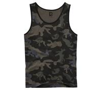 Tanktop BRANDIT "Brandit Herren Tank Top", Herren, Gr. 6XL, grün (schwarzcamo), 100% Baumwolle, unifarben, normal, Tops Tanktop (45805427-6XL) schwarzcamo