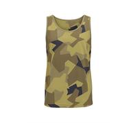 Tanktop BRANDIT "Brandit Herren Tank Top", Herren, Gr. M, grün (swedish camo), 100% Baumwolle, unifarben, normal, Tops Tanktop (72513516-M) swedish camo