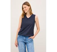 Cecil Damen Gestreiftes Top in Blau, Gr: XS
