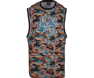 Tanktop ECKO UNLTD. "Ecko Unltd. Herren Ecko Unltd. Tanktop BBall", Herren, Gr. M, camouflage, schwarz, grün, 100% Baumwolle, mehrfarbig, normal, Tops Tanktop (12931028-M) camouflage, schwarz, grün
