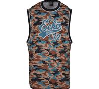 Tanktop ECKO UNLTD. "Ecko Unltd. Herren Ecko Unltd. Tanktop BBall", Herren, Gr. M, grün (camouflage, schwarz, grün), 100% Baumwolle, mehrfarbig, normal, Tops Tanktop (12931028-M) camouflage, schwarz,