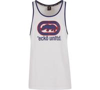 Tanktop ECKO UNLTD. "Ecko Unltd. Lonnie Tanktop", Herren, Gr. 3XL, weiß, 100% Baumwolle, bedruckt, relaxed fit, Tops Tanktop (92019664-XXXL) weiß