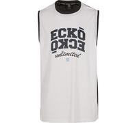 Tanktop ECKO UNLTD. "Ecko Unltd. Tanktops Pivot", Herren, Gr. M, hellweiß, jet schwarz, 100% Baumwolle, bedruckt, normal, Tops Tanktop (45519526-M) hellweiß, jet schwarz