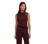 Tanktop FALKE "Pure Merino Wool", Damen, Gr. S, braun (schwarz choco (5162)), Westen Tanktop (57344535-S) schwarz choco (5162)
