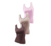 Tanktop H.I.S Gr. 44/46, rosegold (rosé, braun, taupe) Damen Tops Strandtops mit Spitze (788252-44) rosé, braun, taupe