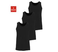 Tanktop H.I.S "Unterhemd für Herren" Gr. 5/M, schwarz Herren Tops (810399-5) schwarz