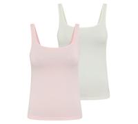 Tanktop HUGO UNDERWEAR, Damen, Gr. XXL, open pink 694, Jersey, Obermaterial: 95% Baumwolle, 5% Elasthan, tiefer Rundhals, Tops Tanktop (67536540-XXL) open pink 694