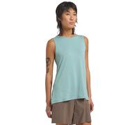 Tanktop JACK WOLFSKIN "TRAVEL TOP W", Damen, Gr. XS, softjade, heather, Oberstoff 95% POLYESTER, 5% ELASTHAN, Tops Tanktop (37243438-XS)
