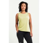 Tanktop JACK WOLFSKIN "WILDTRAIL TANK TOP W", Damen, Gr. XL (46), daisy, Obermaterial: 100% Polyester, normal, Rundhals, Tops Tanktop (89772901-XL) daisy