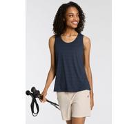 Tanktop KILLTEC "KOS 41 WMN TP", Damen, Gr. 44, blau (nachtblau), Obermaterial: 93% Polyester, 7% Elasthan, Tops Tanktop, für sommerliche Aktivitäten und Wandern, schnelltrocknendes Material (13161909