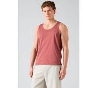 Tanktop LEVI'S "LSE HOUSEMARK TANK", Herren, Gr. L, roan rouge, Jersey, Obermaterial: 100% Baumwolle, regular fit normal, Rundhals, Tops Tanktop, mit Logo Stickerei (97645332-L) roan rouge