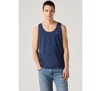 Tanktop LEVI'S "LSE HOUSEMARK TANK", Herren, Gr. M, navy blazer, Jersey, Obermaterial: 100% Baumwolle, unifarben, regular fit normal, Rundhals, Tops Tanktop, mit Logo Stickerei (23151553-M) navy blaze