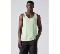 Tanktop LEVI'S "LSE HOUSEMARK TANK", Herren, Gr. S, cameo grün, Jersey, Obermaterial: 100% Baumwolle, unifarben, regular fit normal, Rundhals, Tops Tanktop, mit Logo Stickerei (23796824-S) cameo grün