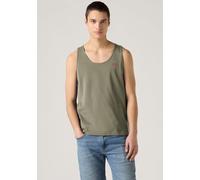 Tanktop LEVI'S "LSE HOUSEMARK TANK", Herren, Gr. S, mulled basil, Jersey, Obermaterial: 100% Baumwolle, unifarben, regular fit normal, Rundhals, Tops Tanktop, mit Logo Stickerei (91497839-S) mulled ba