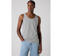 Tanktop LEVI'S "LSE HOUSEMARK TANK", Herren, Gr. XL, grau (mid tone grau heather), Jersey, Obermaterial: 100% Baumwolle, meliert, regular fit normal, Rundhals, Tops Tanktop, mit Logo Stickerei (321301