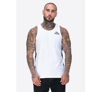 Tanktop LONSDALE "CLOUSTA", Damen, Gr. M, weiß, schwarz, Obermaterial: 100% Baumwolle, Tops Tanktop (37539547-M) weiß, schwarz