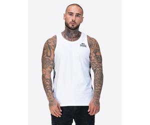 Tanktop LONSDALE "CLOUSTA", Herren, Gr. XXL, weiß, schwarz, Obermaterial: 100% Baumwolle, Tops Tanktop (37539547-XXL) weiß, schwarz