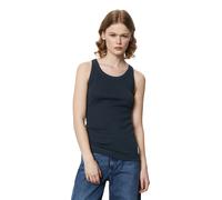 Marc O'Polo Denim Damen Tanktop mit Stretch-Anteil gerippt, Blau (Navy Teal), M