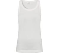 Tanktop MARC O'POLO DENIM, Damen, Gr. S, weiß (sanftes weiß), Rippware, Obermaterial: 94% Baumwolle, 6% Elasthan, unifarben, sehr figurbetont hüftlang, Rundhals, Tops Tanktop, im schlichten Basic Look