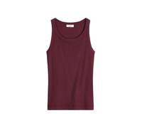 Tanktop MARC O'POLO DENIM, Damen, Gr. XL, merlot rot, Jersey, Obermaterial: 96% Baumwolle, 4% Elasthan, slim fit normal, Rundhals, Tops Tanktop, slim fit aus Bio-Baumwoll-Stretchjersey (45129539-XL) m