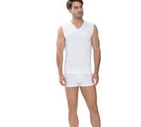Mey Herren-Unterhemd, ohne Arm Dry Cotton mit Klimafunktion 5 weiß