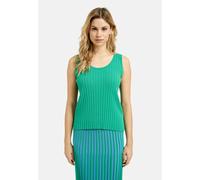 Tanktop MILANO ITALY, Damen, Gr. M, grün (apple), Material: 70% Viskose, 30% Polyester, unifarben, slim fit normal, Rundhals, Tops Tanktop, aus Feinstrick (93241626-M) apple
