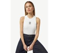 Tanktop mit Logo-Stickerei weiß 42