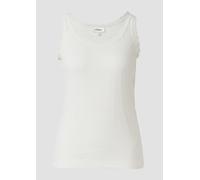 Tanktop mit Spitzenbesatz 34 creme 2172291.0210.34