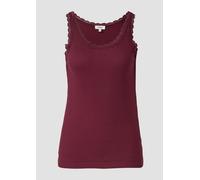 Tanktop mit Spitzenbesatz 48 rot 2172291.3902.48