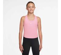 Tanktop NIKE "G NK DF ONE TANK", Mädchen, Gr. S, med soft pink, Obermaterial: 80% Polyester, 20% Elasthan, normal, Rundhals, Tops Tanktop, für Jugendliche und Kinder, sportlicher Stil (14953919-S) med